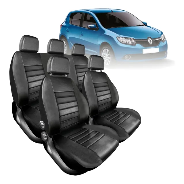 Funda Cubre Asiento Cuero Acolchado Renault Sandero 16/-