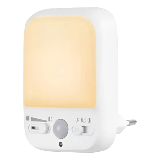 Lâmpada Sensor Noturno Ajustável Quarto Criança Bebê Idosos