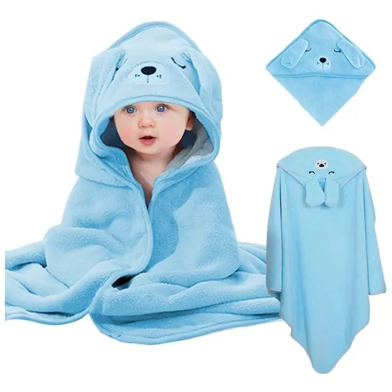 Toalla Para Bebé Baby Shower, Diseño Animado Capucha