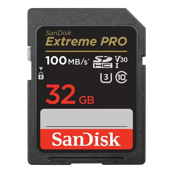 Memoria Sd Sandisk Extreme Pro 32gb 100mb\u002Fs U3 V30 4k Uhd | Cuotas sin interés