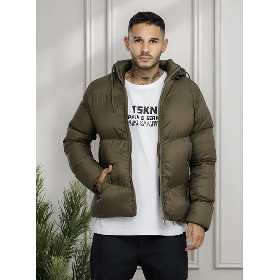 Campera Uniqlo Milton Hombre Otoño/invierno Con Capucha