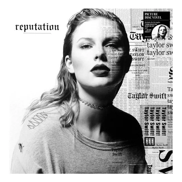 Taylor Swift Reputation 2lp Picture Disc Vinilo Nuevo