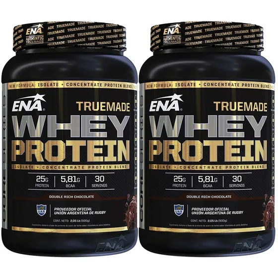 2 Meses True Made Whey Protein 2lb Aislada Proteína Liviana