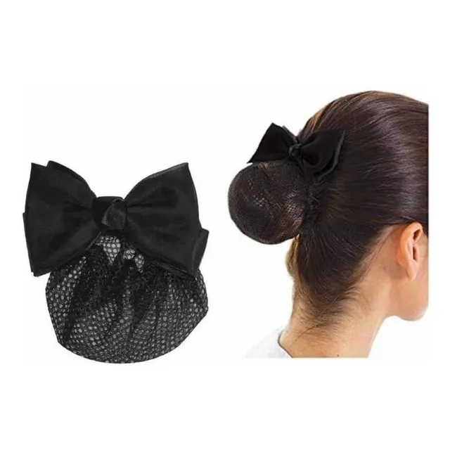 10 Unidades Presilha Laço Redinha Para Cabelo Coque Atacado