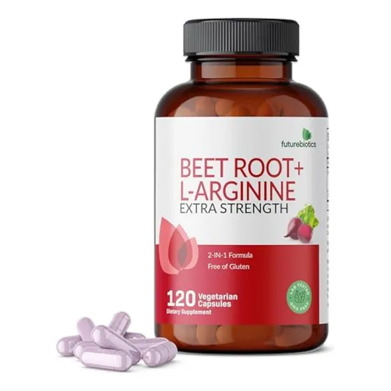 Raíz De Remolacha Y L-arginina De Futurebiotics, Sin Ogm, 12