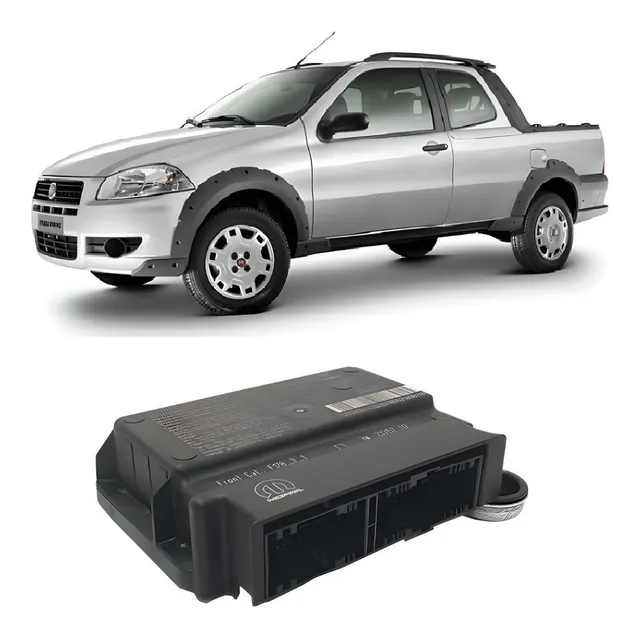 Modulo Central Air Bag Fiat Strada 52091112 Original Letra J
