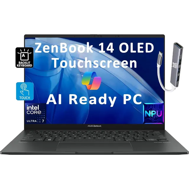 Laptop Asus Zenbook 14 Pro Oled Q425 Ultra 7 155h 16gb Ram 1