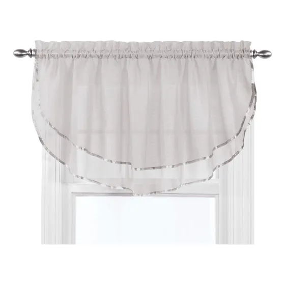 Cenefa De Gasa Ascot 152 X 61 Cm Estilo Elegance