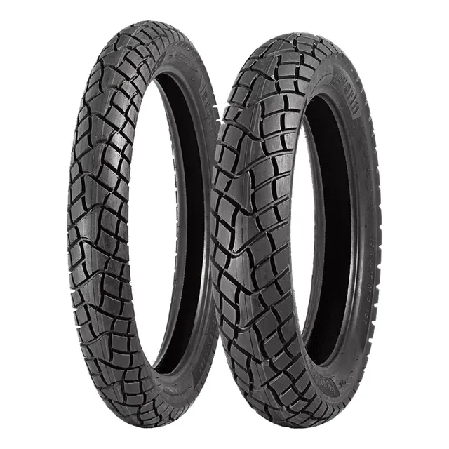 Par Pneu Moto 90/90r21 + 120/90-17 Dual Sport Levorin