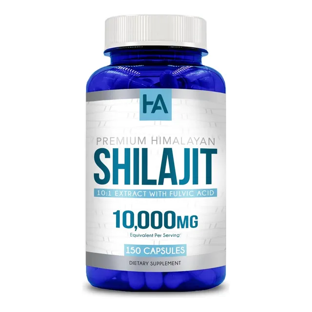 Shilajit 10000 Mg, Maxima Vit Para Hombre.