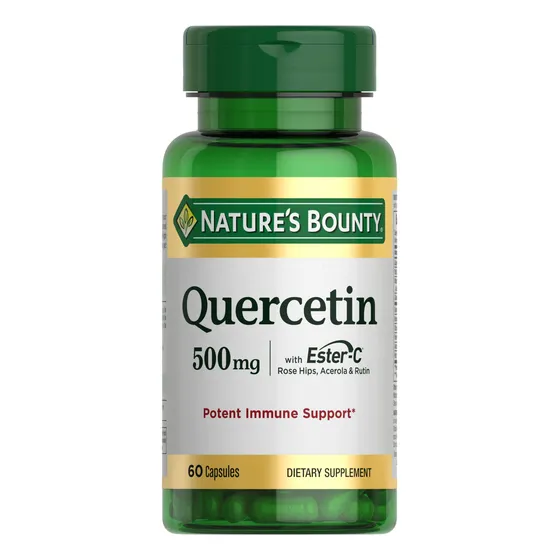 Suplemento De Quercetina Nature's Bounty De 500 Mg Con Vitam