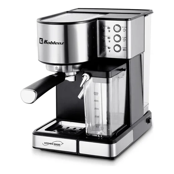 Cafetera Koblenz 1350w De Potencia Color Acero Inoxidable