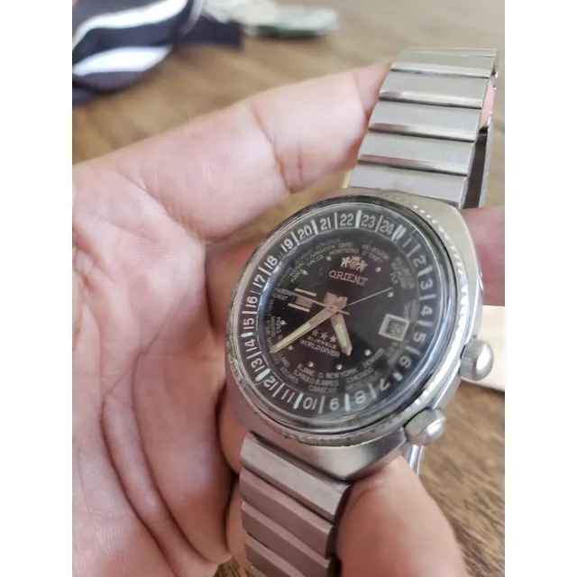 Reloj Orient Worlddiver Hora Mundial