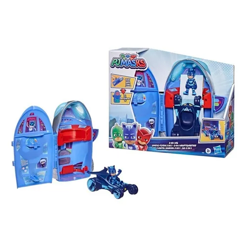 Playskool Pj Masks - Playset Cuartel General 2 - Hasbro