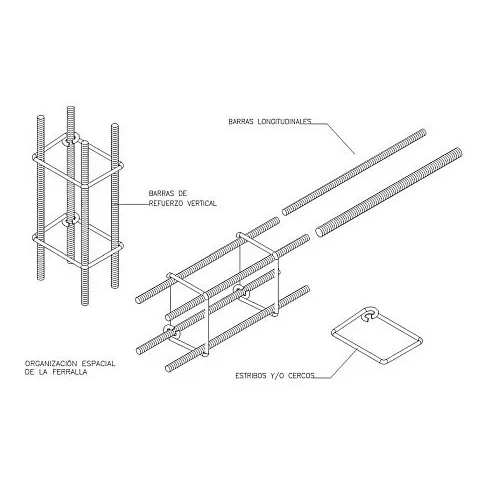Barra Estriada Alambron Tripa De Pollo De 5,20mm X 6.00mts