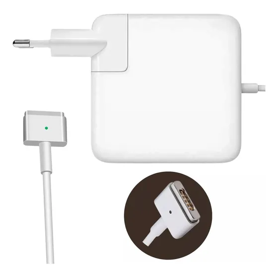 Fonte Carregador Para Macbook Air A1436 A1465 45w Magsafe2