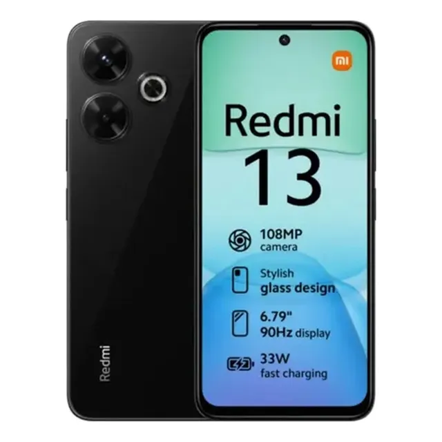 Xiaomi Redmi 13 Dual SIM 128 GB negro 6 GB RAM