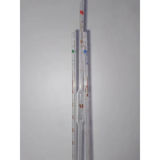 Pipetas Volumetrícas De 10 Ml Completamente Nuevas