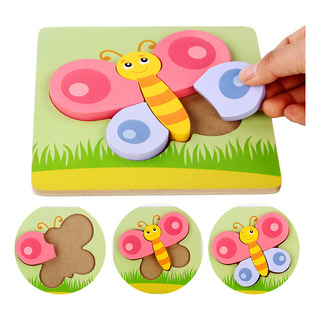 Owl A - Juguete Montessori Con Forma De Rompecabezas Grueso Owl A - Juguete Montessori Con Forma De Rompecabezas Grueso