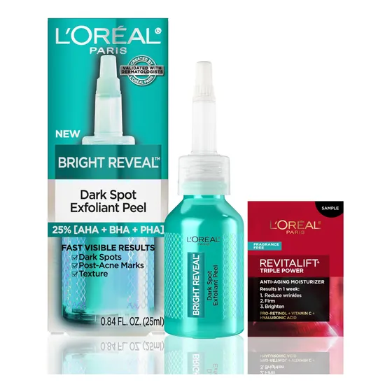 Exfoliante L'oreal Paris Bright Reveal Dark Spot 25% Aha
