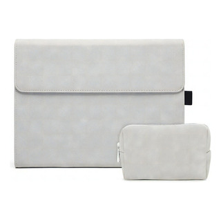 Carcasa + Bolsa Para Microsoft Surface Go 1 / 2 / 3 Color Textura De Micro Veludo Cinza Fosco (capa + Bolsa Fonte) Carcasa + Bolsa Para Microsoft Surface Go 1 / 2 / 3 Color Textura De Micro Veludo Cinza Fosco (capa + Bolsa Fonte)