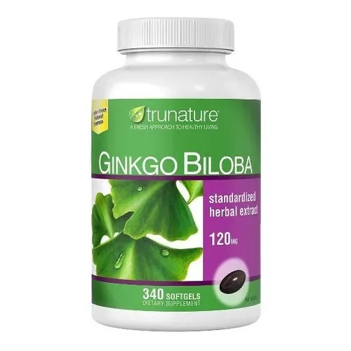 Ginkgo Biloba 120 Mg 340 Caps Ayuda Memoria Reduce Fatiga Tr Sabor Neutro