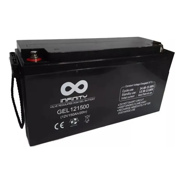 Bateria 12v 150ah Agm Gel Ciclo Profundo 