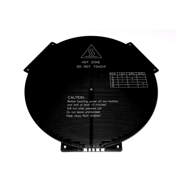 E234 Delta Cama Impresora 3d Caliente Mk3 Rostock Kossel