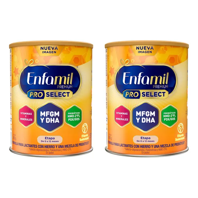 Fórmula Infantil Enfamil Premium Etapa 1, 900gr 2pz