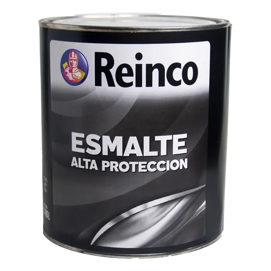 Esmalte Alta Protección Blanco Brillante Reinco 1/4 Galón