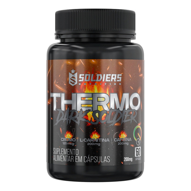 Termogênico Dark Soldier 100% - Soldiers Nutrition Sabor Natural Termogênico Dark Soldier 100% - Soldiers Nutrition Sabor Natural