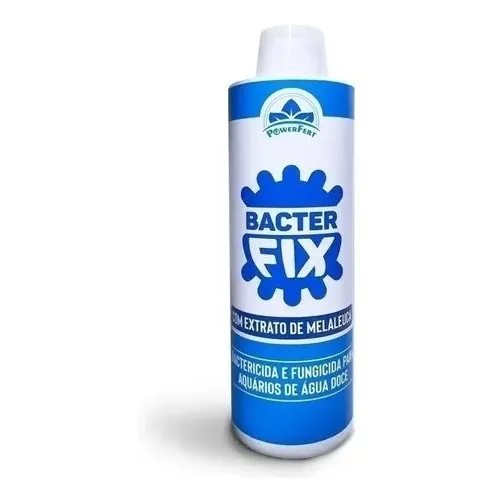 Bactericida Fungicida Peixes Bacter Fix Powerfert P/ Aquário
