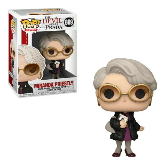 Funko Pop Miranda Priestly #869 Devils Prada Movies Raro