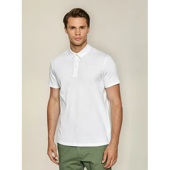 Chomba Remera Le Coq Sportif Hombre Blanca Original