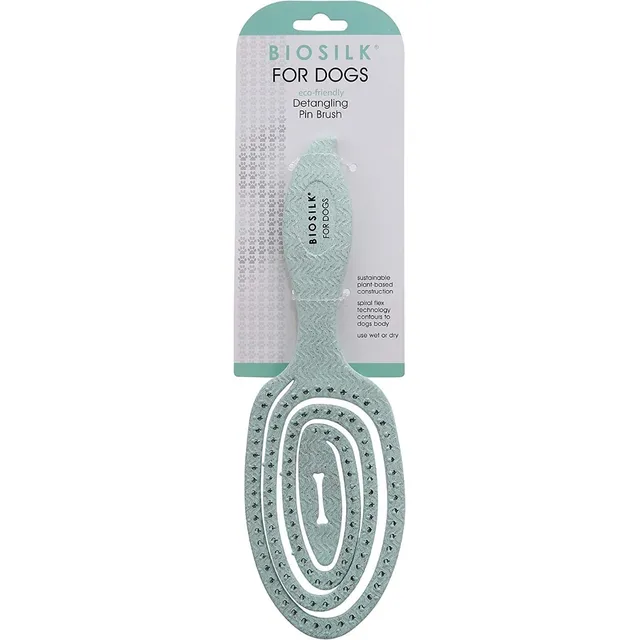 Cepillo De Pelo Para Perros Biosilk Eco Friendly 