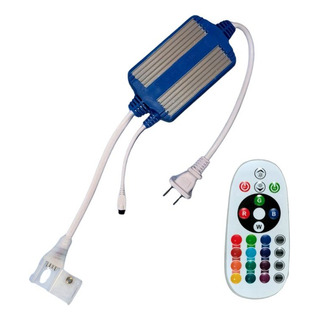 Controlador Para Manguera Rgb C/control Remoto 50 Mts Alum Controlador Para Manguera Rgb C/control Remoto 50 Mts Alum