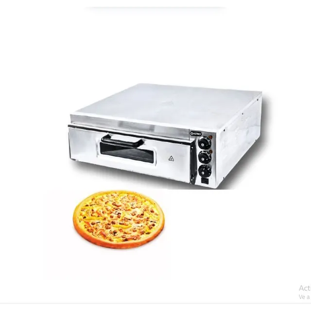 Horno De Pizza Eléctrico 2000w Cámara De 60x60cm