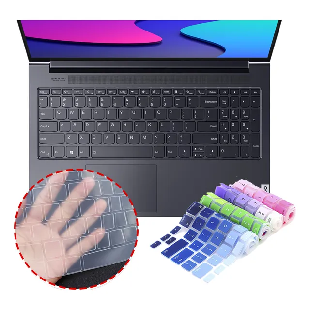 Protector De Teclado Lenovo 15 Ideapad Slim En Relieve 