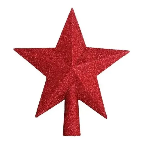 Ponteira Estrela Arvore Natal Topo Arvore Enfeite Pratico
