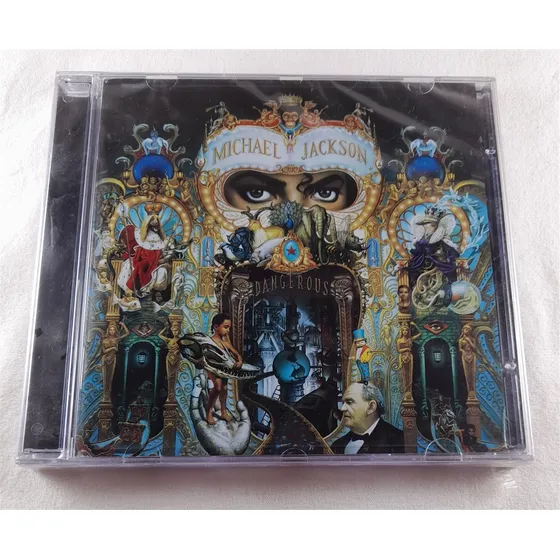 Cd Michael Jackson - Dangerous Lacrado