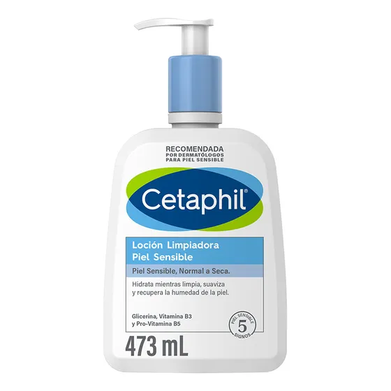 Cetaphil Loción Limpiadora Para Piel Sensible 473ml
