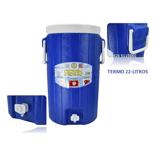 Termo Decocar Popotamo 22 Litros Con Dispensador