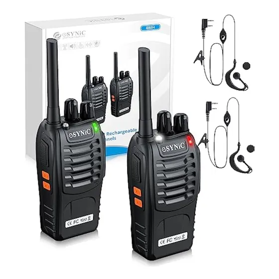 Walkie Talkies Para Adultos, 2 Piezas De Radio