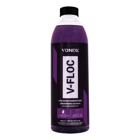 Shampoo Líquido V-floc 500ml - Vonixx Lava Auto Shampoo Líquido V-floc 500ml - Vonixx Lava Auto