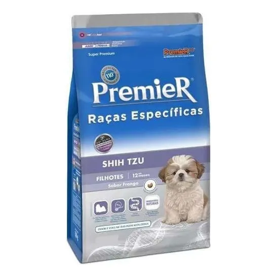 Ração Premier shih tzu filhotes frango raças específicas 2.5 KG