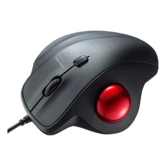 Ratón Trackball Ergonómico Con Cable Sanwa, R...