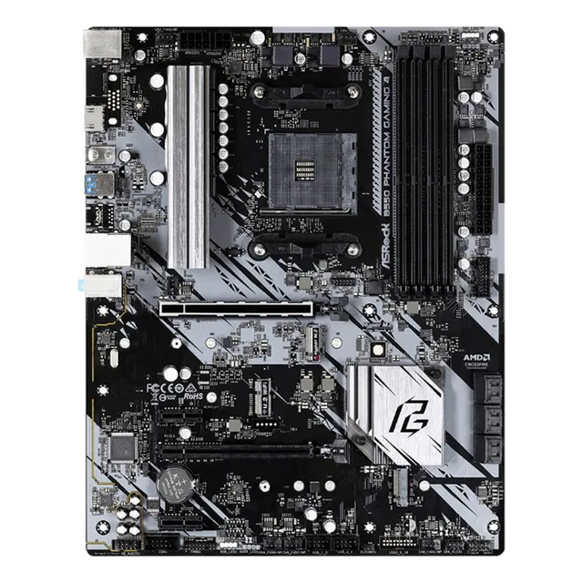 Placa Asrock B550 Phantomgaming 4 Am4 Hdmi 90-mxbcy0-a0uayz