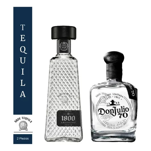 2 Tequila 1800 Cristalino 700 Ml | MercadoLibre