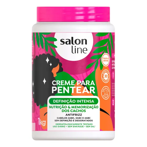 Creme Para Pentear Definição Intensa Salon Line 1kg