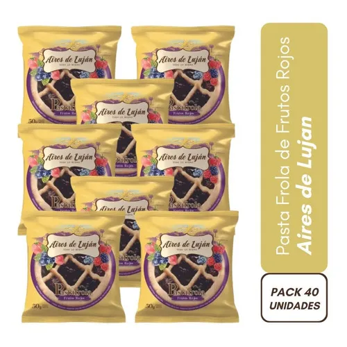 Pastafrola Frutos Rojos Aires De Lujan Snack Merienda